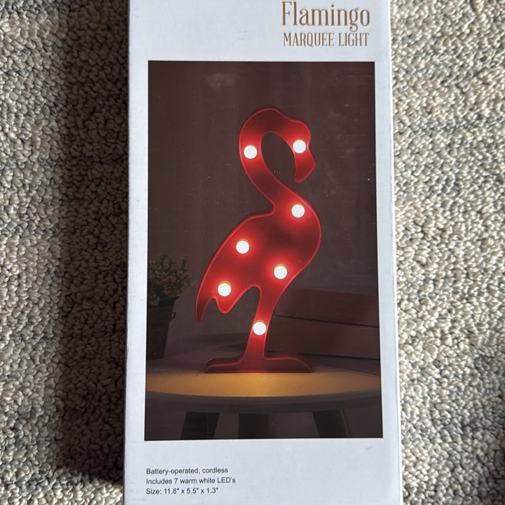 Flamingo Light brand new in box Wireless LED Light
